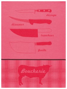 Le Jacquard Français - ALACOUPE_ROUGE_TORCHON