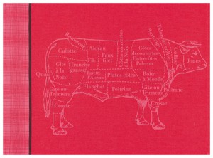 Le Jacquard Français - PIECEDEBOEUF_ROUGE_TORCHON