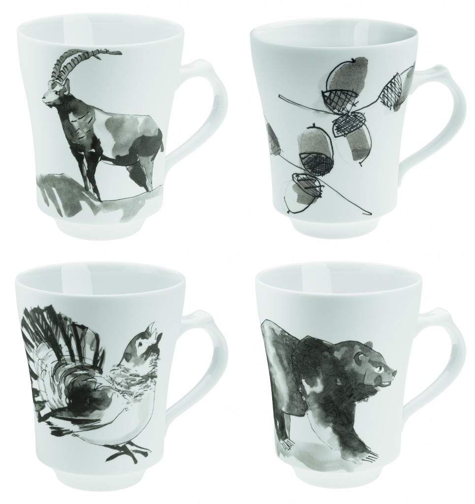 PIQUEUR mug x4