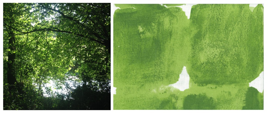 1 paysage et textile vert