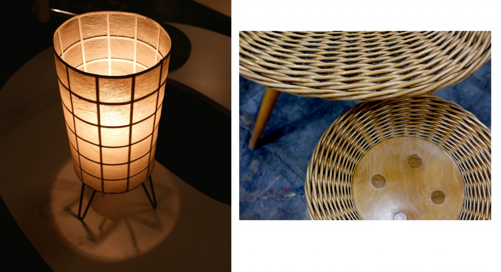 lampe et tables