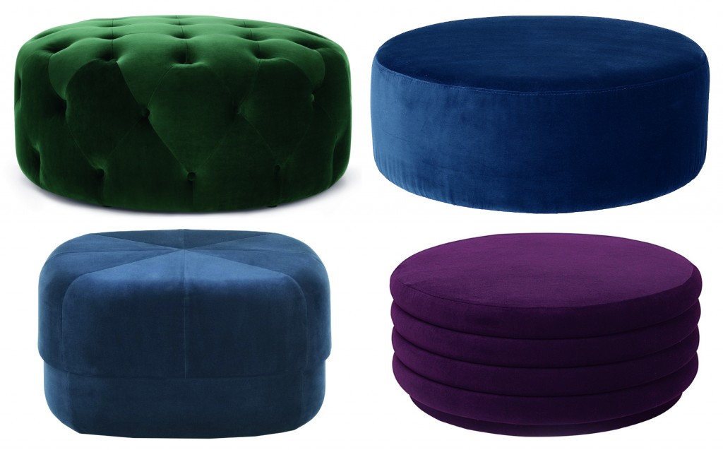 quatre poufs